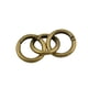thumbnail image 2 of Cierre de Gancho a Presión Redonda de Bricolaje Bronce Sunnimix Ganchos de resorte redondos de la primavera, 2 of 7