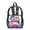 USA Flag 250th Anniversary Star, variant on FKELYI Clear Backpack for Elementary Student See Through School Bookbag July 4th USA Flag Eagle Print 17 Inch Transprent Schoolbag Travel Bags Casual Daypack for Teens