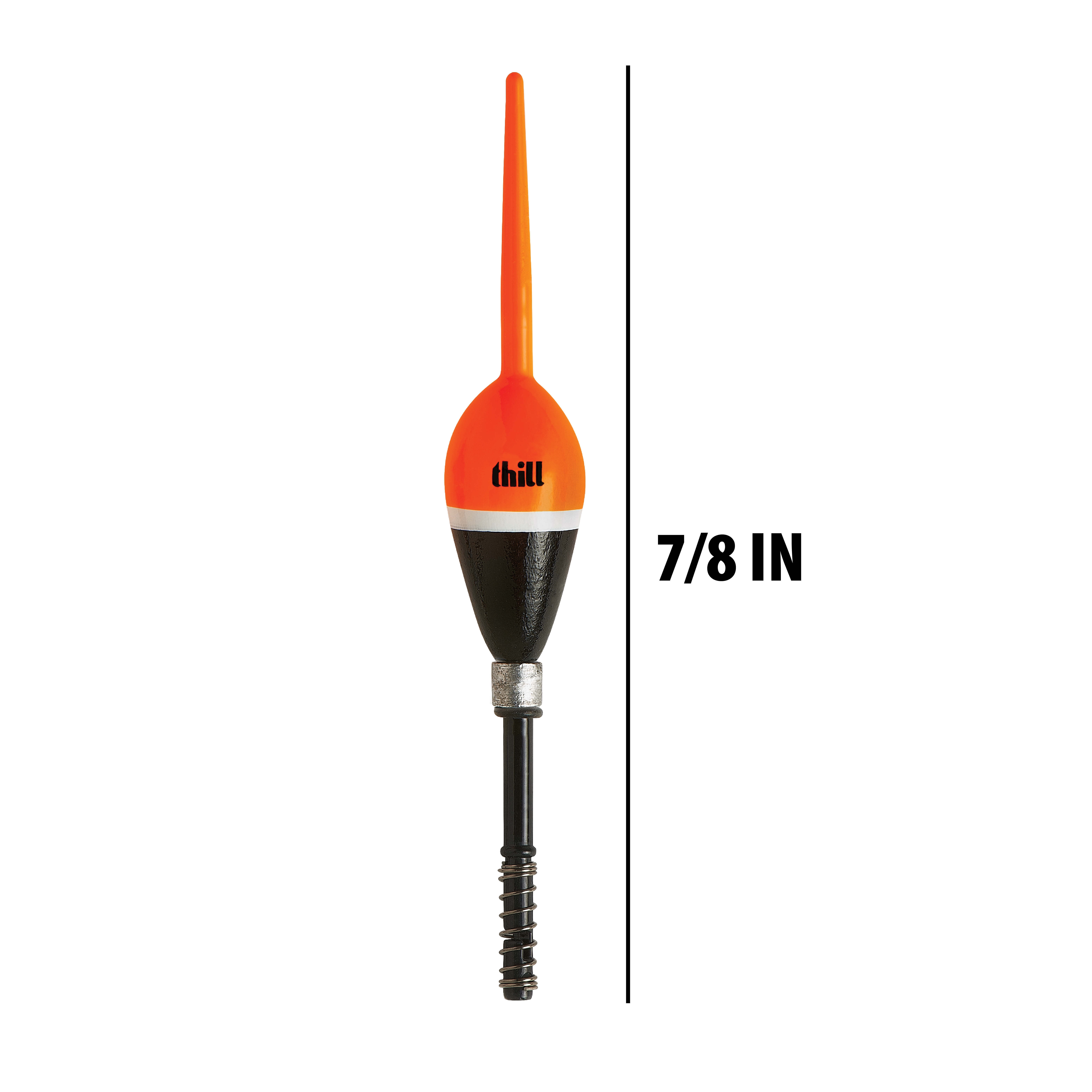 (2 pack) Thill Premium Balsa Weighted Float 7/8 in. Oval 5 1/2 in. Spring