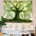 thumbnail image 5 of Forest Tree Tapestry Majestic Tapestry Large Nature tapestries Wall Hanging for Bedroom and Living Room Tree 60×50 Inches, 5 of 7