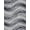 Blue Grey, Pattern 1, variant on ODIKA 8'x10' Washable Area Rug Durable, Non-Slip Watercolor Modern Brushstroke Design With Flowing Wavy Motif Abstract Dynamic for Living Room, Under Sectional, Family