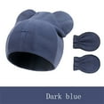 thumbnail image 2 of MEICHEN Warm Set for Girls and Boys, Kids Hats and Mittens Set Winter Ears No Scratch Mittens for Boys Girls, Fall Winter Fashion Accessories, 2 of 8