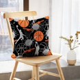 thumbnail image 5 of LALILO Throw Pillow Covers Basketball Game Sports Ball Basket Cushion Cover 18" x 18", 2 Pack, 5 of 6