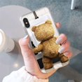 thumbnail image 3 of Funda de teléfono Ted Bear para iphone 13 11 12 pro XS MAX 8 7 6 6S Plus X 5S SE 2020 XR, 3 of 5