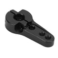 thumbnail image 1 of Steering Servo Arm, High Accuracy Durable Alloy Adjustable M3 Thread Aluminum Servo Horns With Screws For RC Cars Black, 1 of 8