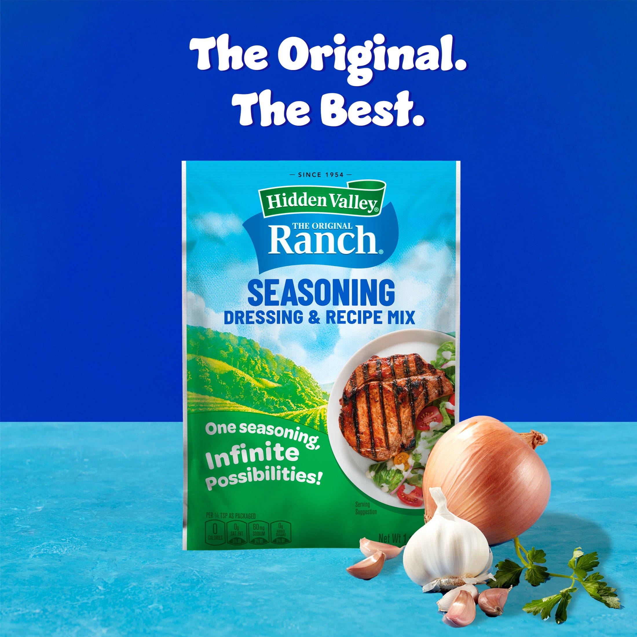 Hidden Valley Original Ranch Seasoning & Salad Dressing Mix, 1 oz Packet