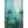 thumbnail image 2 of Pasion, Wani 13x18 White Modern Wood Framed Museum Art Print Titled - Lily Reflections, 2 of 4