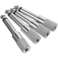 thumbnail image 1 of 4pcs Headphone Jack Adapter Stereo Audio Converter 6.5mm to 3.5mm, 1 of 5