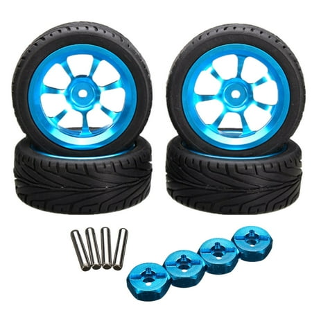 4pcs alloy wheels and tires for 1 10 wltoys a949 a959 4pcs alloy wheels and tires for 1 10 wltoys a949 a959
