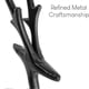 thumbnail image 5 of Black Reindeer Xmas Decorations Modern Standing Deer Figurines for Mantel Tabletop Office Holiday Decor, 5 of 5