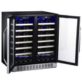 thumbnail image 7 of Edgestar Cwr5631fd 30" Wide 56 Bottle Capacity Built-In French Door Wine Cooler -, 7 of 7