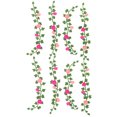 thumbnail image 1 of 8 enredaderas en miniatura para casa de muñecas: mini enredaderas artificiales con flores para micropaisajes, jardines de hadas, arquitectura, dioramas, paisajes, jardines en miniatura., 1 of 5