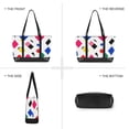 thumbnail image 6 of FORMRS Canvas Laptop Tote Bag for Women with 15.6" Computer Compartments Shoulder Handbag, Cartoon Graphic, 6 of 7