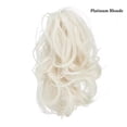 thumbnail image 2 of Messy Hair Bun Synthetic Hairpieces Natural Wave Claw Clip Short Ponytail Hair Extensions, 2 of 7