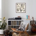 thumbnail image 4 of Art.com Velvety Florals Neutral III Art Print by Silvia Vassileva, Brown Frame Wall Art, 29" x 29", 4 of 5