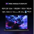 thumbnail image 4 of ASUS ROG Zephyrus AI Gaming Laptop 16.0in 240Hz OLED WQXGA Display (Intel Ultra 9-285H, NVIDIA GeForce RTX 5080 16GB, 32GB LPDDR5X, Win 11 Pro) w/Microsoft 365 Personal , DKZ USB Port Expander, 4 of 7