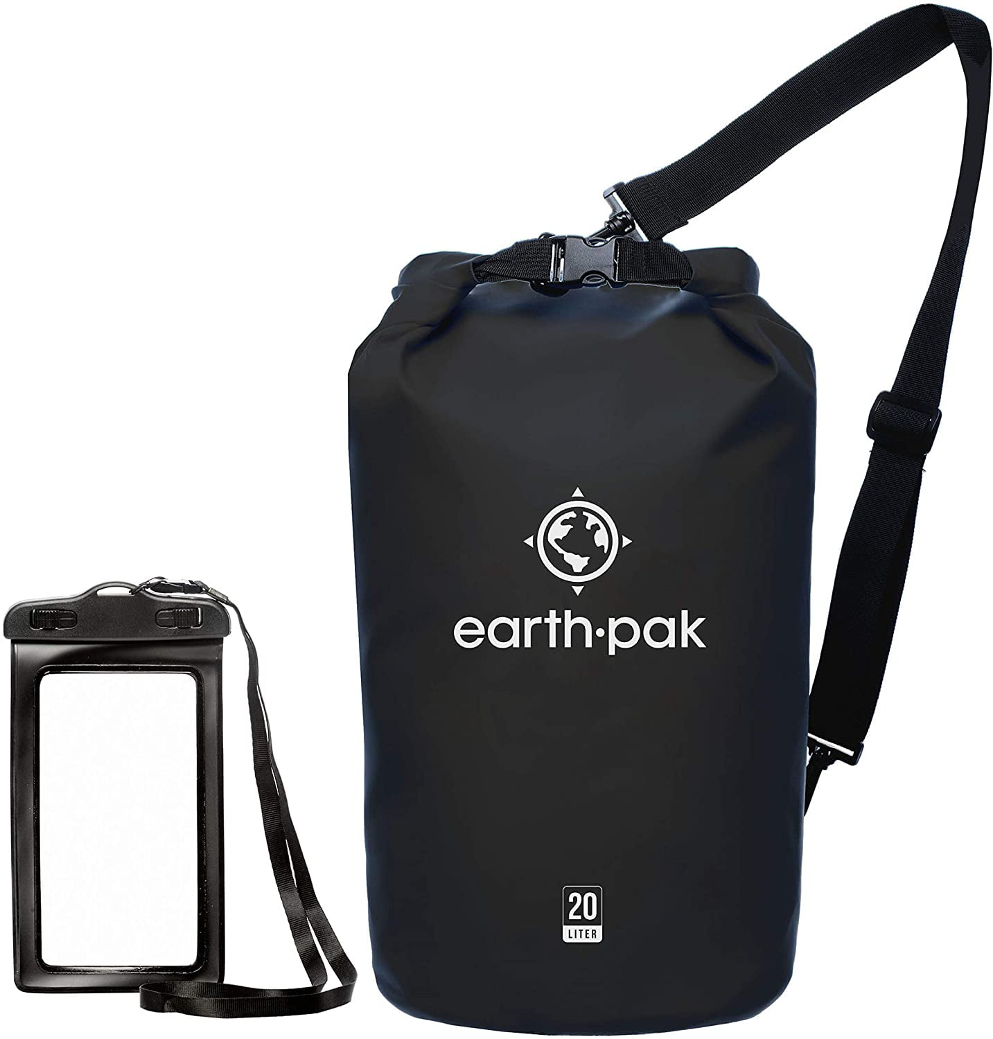 US Waterproof Dry Bag Sack w Pouch Boating Kayaking Camping Rafting Hiking Bag 