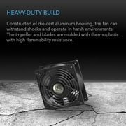 AC Infinity AXIAL 1238W Muffin Computer Cooling Fan Black