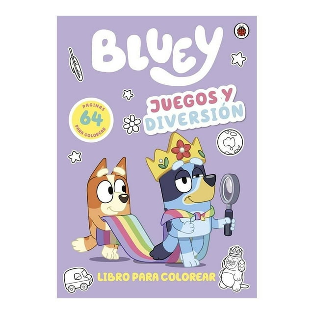 Bluey Juegos y Diversión. Libro para Colorear Altea Ladybird Books