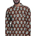 thumbnail image 4 of Atasi Kurta Asymétrique Imprimée Décontractée pour Hommes Ensemble Kurta Longue Designer, 4 of 4