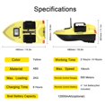 thumbnail image 2 of GPS Fishing Bait Boat 500m Remote Control Bait Boat Dual Motor Fish Finder 2KG Loading Support Automatic Cruise/Return/Route Correction with Night Light Turn Signal for Fishing, 2 of 7