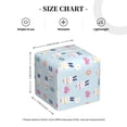 thumbnail image 4 of Yiaed Rabbit In The Rain Print Tissue Box Cover, PU Leather Decorative Organizer for Tabletop, Bathroom, Car, Office Creative Decorative, 4 of 7