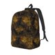thumbnail image 1 of Balery Gold Dragonfly Mandala Mochila Clásica Impresa Básica para Viaje, Mochila Escolar Resistente al Agua, Mochila de Lona con Correas Ajustables-Medium, 1 of 5
