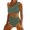 501_Army Green, variant on Lroveb One Piece Swimsuits for Women Cutout Shoulder Ruffle Cut Out Bathing Suit Swimwear Monokini Monokini Bathing Suit