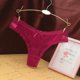 thumbnail image 2 of Gibobby Lencería de encaje para dormir Encaje acolchado Otoño Sexy Bragas Mid-Rise Sólido Ropa interior sin costuras Íntimos (Vino, Talla única), 2 of 3
