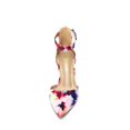thumbnail image 2 of Zapatos DREAM PAIRS ANNEE Floral Tacones Gruesos de Punta, 2 of 7