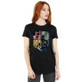 thumbnail image 2 of Harry Potter Womens Hogwarts Varsity Cotton Boyfriend T-Shirt, 2 of 5