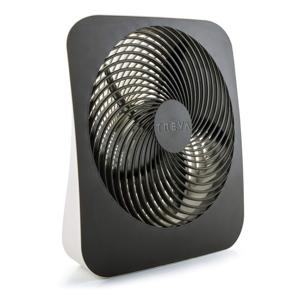 Ventilador PORTÁTIL Treva de 25 cm con batería y adaptador AC 2 velocidades