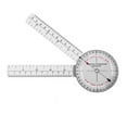 thumbnail image 2 of Baseline 360 degree clear plastic goniometer joint angle and range of motion measurer, 2 of 3
