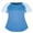Blue, variant on Womens Plus Size Tops Short Sleeve T Shirts Striped Raglan Tee Shirts Causal Summer Tunics Blouses