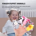 thumbnail image 3 of Juego de 10 Uds. De marionetas de animales de granja para contar historias, juguetes para niños, 3 of 7