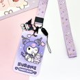 thumbnail image 1 of Sanrio Hello Kitty Card Holder Girl Student PVC Hanging Neck Card Bag Cartoon Kuromi Melody Anti-degaussing Card Protective Case FGS, 1 of 7