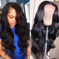 thumbnail image 1 of Peluca de mujer de pelo largo rizado con ondas grandes de color medio teñido de fibra química tocado Peluca de mujer, 1 of 3