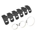 thumbnail image 3 of SPRING PARK Motorcycle Exhaust Muffler Pipe Protector Metal Heat Shield Cover with 3 Clamp, 3 of 6