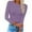 Purple 1, variant on vdgthytj Womens Plus Size Long Sleeve Tops Casual Crew Neck Slim Fitted Basic Tee Shirts Trendy Fall Spring Outfits