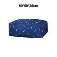 thumbnail image 3 of Bolsa de almacenamiento de edredón, tela Oxford, bolsas organizadoras de cama de alta capacidad, edredones a prueba de polvo, contenedor, Almacenamiento y organización del hogar Grande 60*50*25cm 1 Naiovety HA077353-03, 3 of 6
