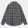 thumbnail image 4 of Alkepwun Flannel Shirt for Men Boys Loose Fit Plaid Shirt Casual Button Down Brushed Cotton Shirt with Chest Pocket, 4 of 4