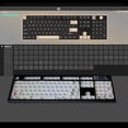 thumbnail image 4 of Kit de teclado mecánico ZMX GMK104 100% de tamaño completo negro, 4 of 7