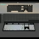 thumbnail image 4 of Kit de teclado mecánico ZMX GMK104 100% de tamaño completo negro, 4 of 7