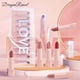 thumbnail image 4 of Estuche de regalo con 10 mini labiales en tonos de piel, muestra pequeña mate, set de labiales faciales en bruma, 4 of 4