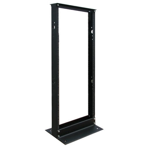 Tripp Lite 25U 2-Post Open Frame Rack Threaded Holes 800lb Capacity - 19" 25U