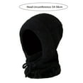 thumbnail image 6 of Winter Hats for Women, One Piece Slouchy Beanie Scarf Mask Warm Knitted Imitation Rabbit Fur Hooded Outdoor Travel Cold Weather Cap, 6 of 8