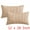 Khaki, variant on Unique Bargains Soft Plush Throw Pillow Covers Decorative White 18" x 18"