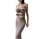 thumbnail image 3 of Vestidos casuales Vestido femenino de flores 3D Moda Exquisita para bodas bailes y citas FLhrweasw Para estrenar, 3 of 7