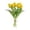 Yellow, variant on 7 Stems Realistic Artificial Tulips Bouquet, Lifelike Tulip Flowers for Home Decor, Wedding, Party, Valentine's Day (Size/Colour as Pictured)