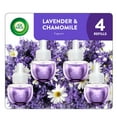 thumbnail image 2 of Air Wick Plug-In Scented Oil Air Freshener Warmer Refills, Lavender and Chamomile, 10 Count (4+6), 2 of 4